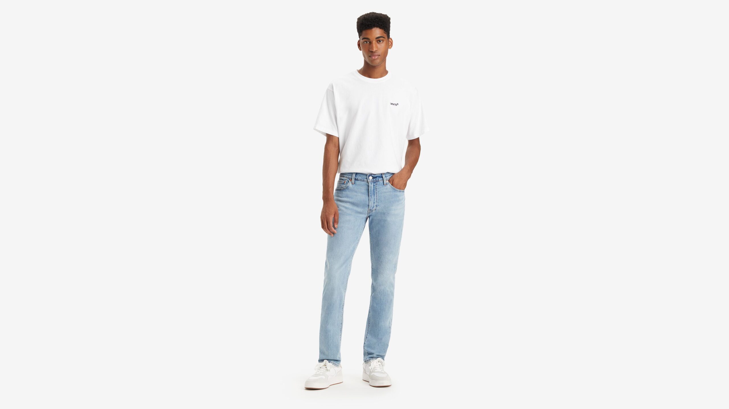 045115815-front-pdp-lse LEVI'S ORIGINAL JEANS 511™ Slim Jeans μπλε ανοιχτό - Image 1