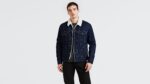 LEVIS Sherpa Trucker Jacket τζιν μπουφαν μπλε - Image 2