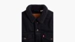 LEVIS Sherpa Trucker Jacket τζιν μπουφάν μαύρο