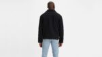 LEVIS Sherpa Trucker Jacket τζιν μπουφάν μαύρο - Image 3