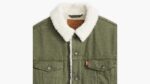 LEVIS Sherpa Trucker Jacket τζιν μπουφάν λαδί - Image 2