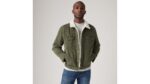 LEVIS Sherpa Trucker Jacket τζιν μπουφάν λαδί