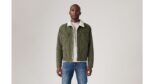 LEVIS Sherpa Trucker Jacket τζιν μπουφάν λαδί - Image 4