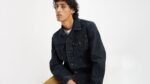 LEVIS Trucker Jacket Blue Black τζιν μπουφάν μπλε σκούρο - Image 4