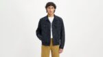 LEVIS Trucker Jacket Blue Black τζιν μπουφάν μπλε σκούρο - Image 6