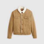 LEVIS Sherpa Trucker Jacket τζιν μπουφαν ΜΠΕΖ
